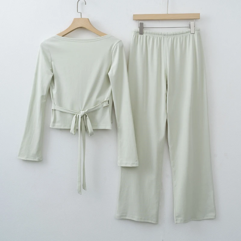 Women's 2026 Fall Long Sleeve and Pants Set