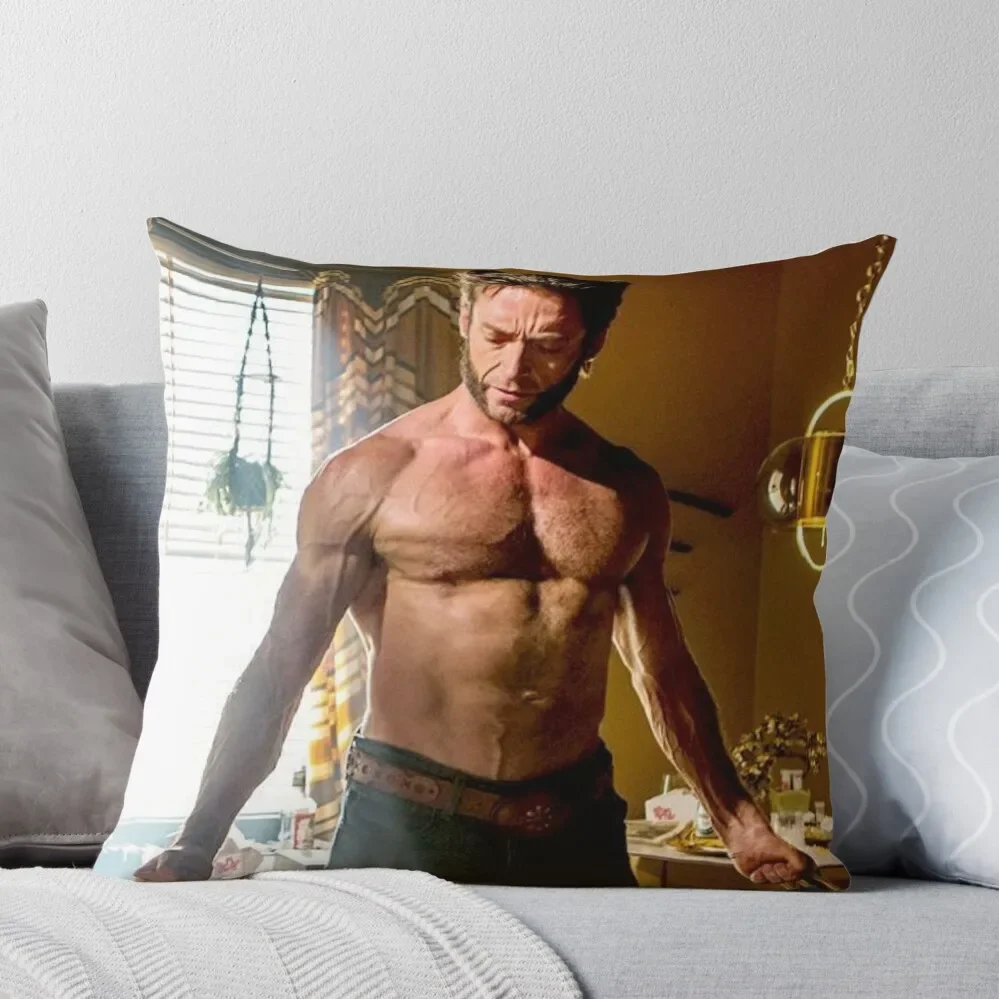 

hugh jackman Throw Pillow Decorative Pillow Covers For Sofa Luxury Cushion Cover bed pillows