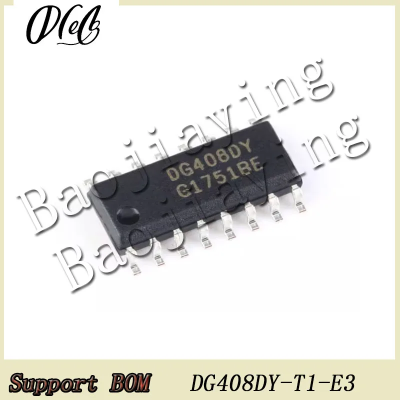 15PCS/Lot DG408DY DG408DYZ DG408DY-T1-E3 SOP16 IC Chip For Analog multiplexer