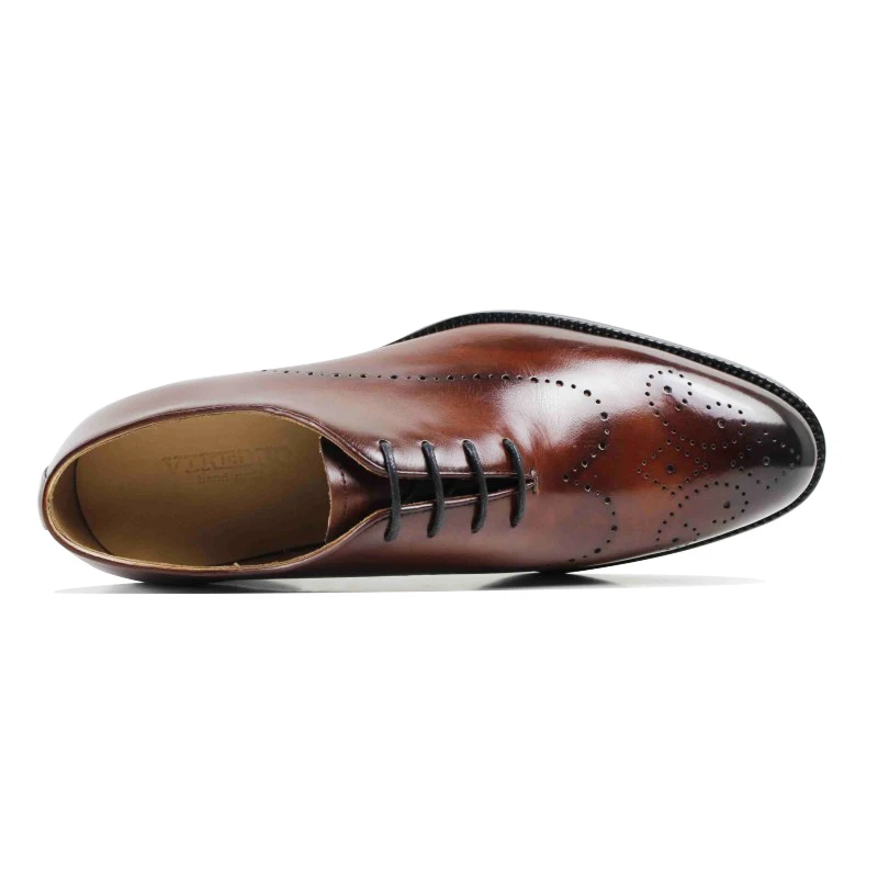 Handgemaakte herenschoenen Nieuwe leren herenschoenen - Duurzaam, comfortabel, ademend en stijlvol