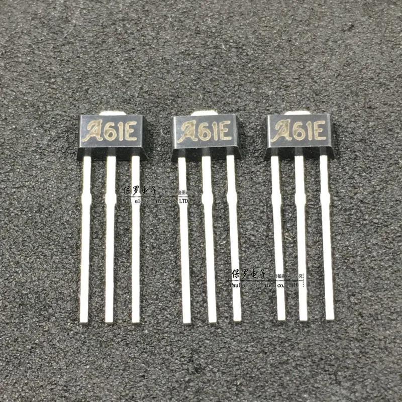 5PCS/ A61E Hall element A3161ELTTR screen printing 61E Hall sensor SOT-89 long foot