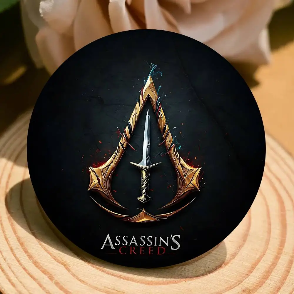 شعار A-القتلة-الجديدة شارات 32/44/58 مللي متر دبابيس مستديرة دبابيس اليدوية لحقيبة الظهر مجوهرات اكسسوارات الهدايا شارة الإبداعية