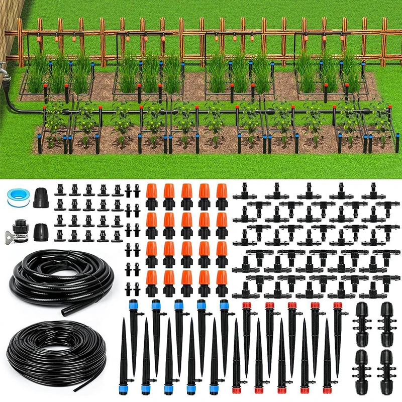 

2025Balcony Indoor Plants Watering Kit Garden Farm Micro Misting Water Drip Irrigation System