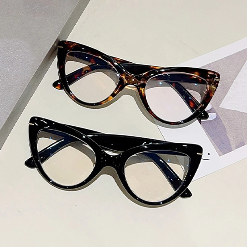 أوروبا وأمريكا Cateye نظارات للقراءة النساء ليوبارد الكمبيوتر النظارات طويل النظر نظارات + 1.0 + 1.5 + 2.0 + 2.5 + 3.0 للجنسين oculos #4