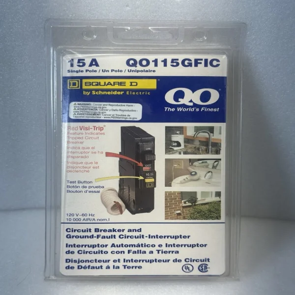 

Qo115gfic 15a Circuit Breaker Brand New Original Spot Plc