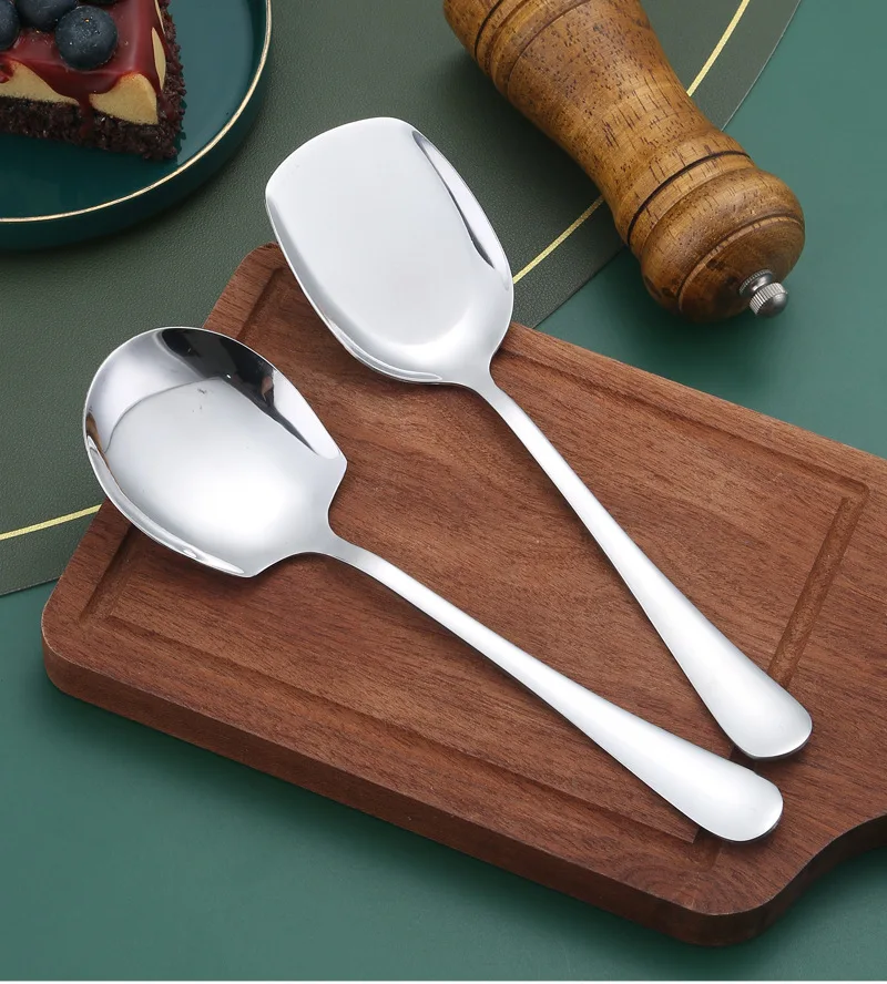 Party Dinner Serving Spoon Communal Spatula Family Cafeteria Spoon Dining Room Spoon Serving Spoon For Home Food Sharing