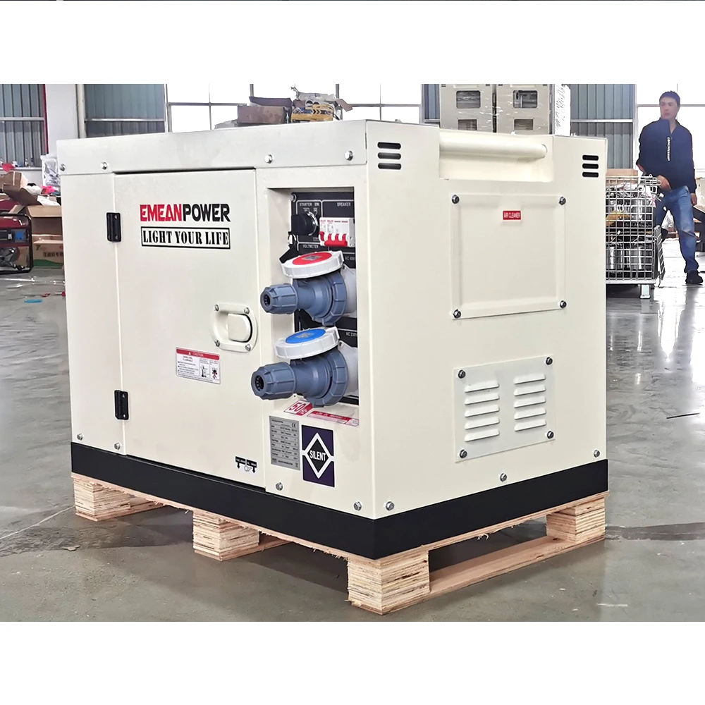 Customized Price Of 6kv 6.6kv 8kw High Voltage Super Silent Diesel Generator 9kv With Ats In Zimbabwe