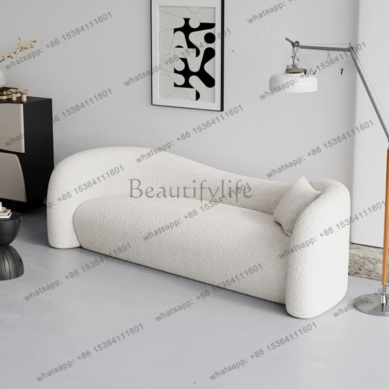 

Individual White Living Room Sofas Bedroom Modern Couch Nordic Outdoor Sofa Lazy Cute Lounge Balcony Muebles Office Furniture