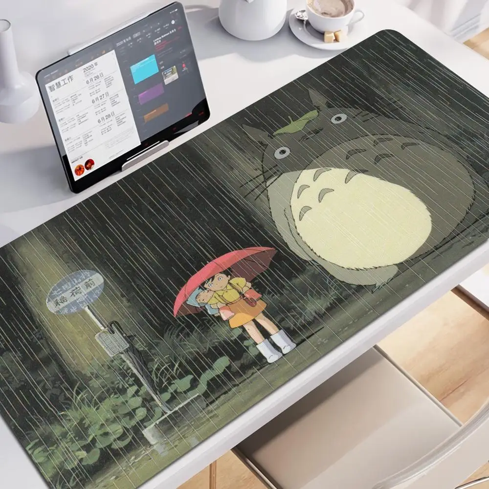 

Mouse Mat Lockedge Anime T-Totoros Mouse Pad Laptop Gaming Accessories New Computer Game Keyboard Desk Pad XXL Mousepad for Gift