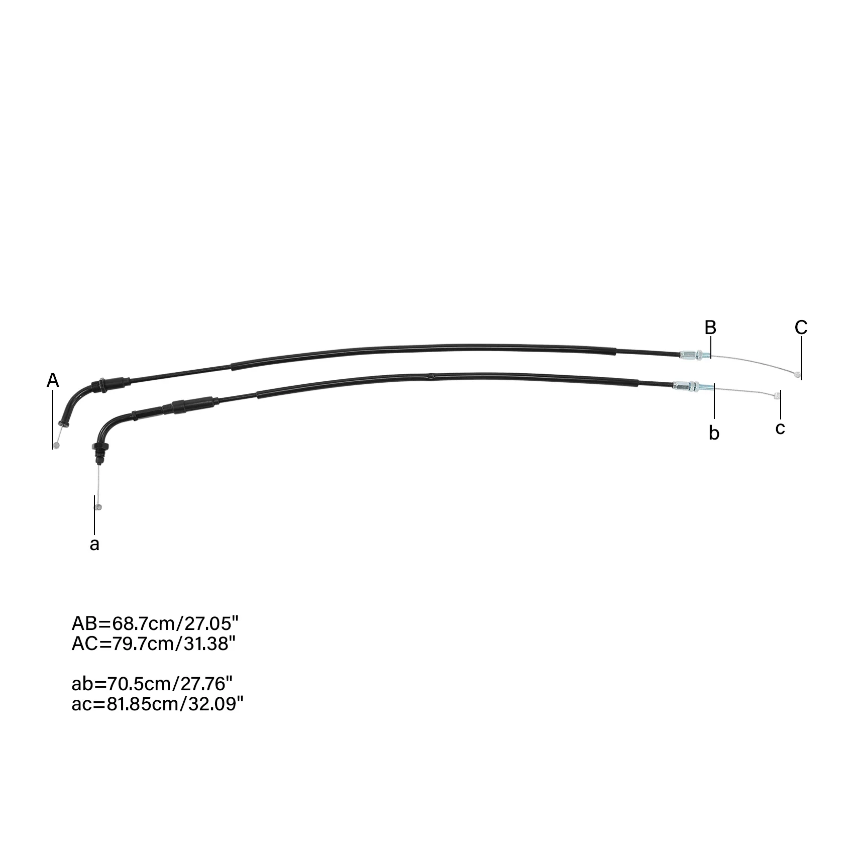 Throttle Cables For Honda CBR600RR CBR 600 RR 2007-2023 Motorcycle
