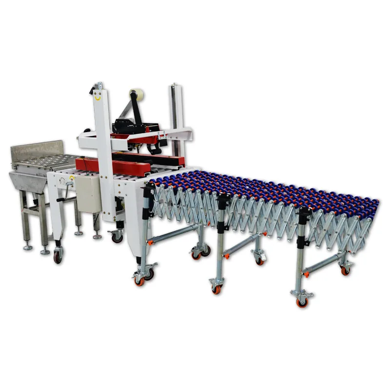 Sealing machine Adjustable sealing machine Left and right drive One-word sealing and packing machine