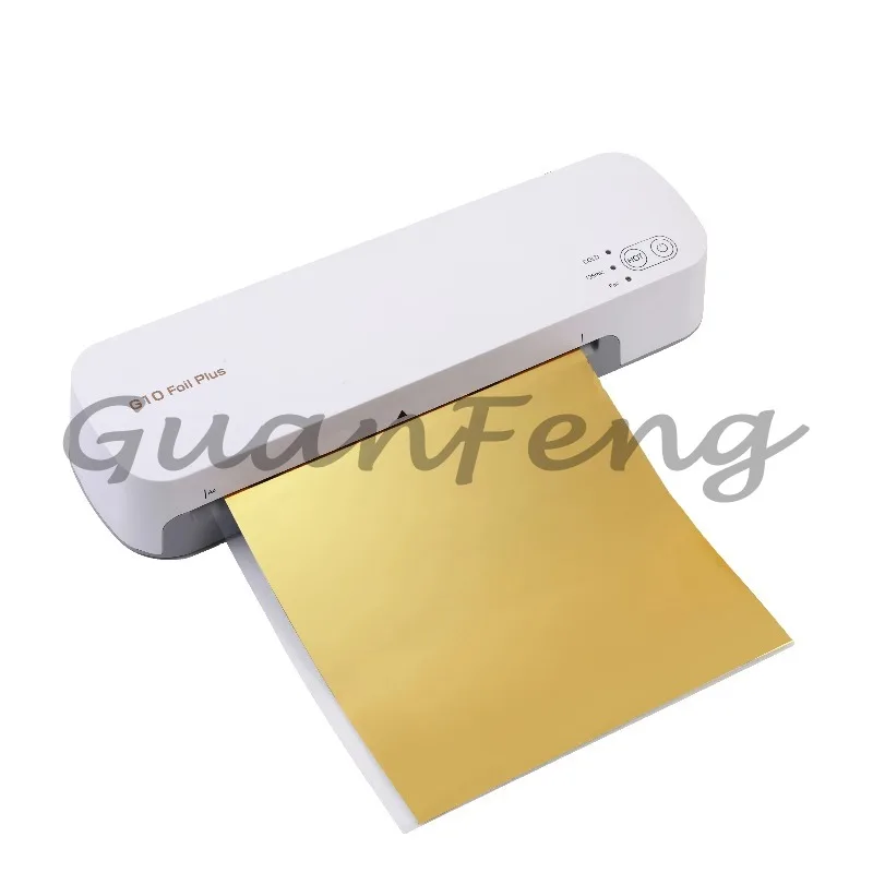 2‑in‑1  Heat Foil Transfer Applicator & Laminating Machine Paper Type Hot Stamping Equipment