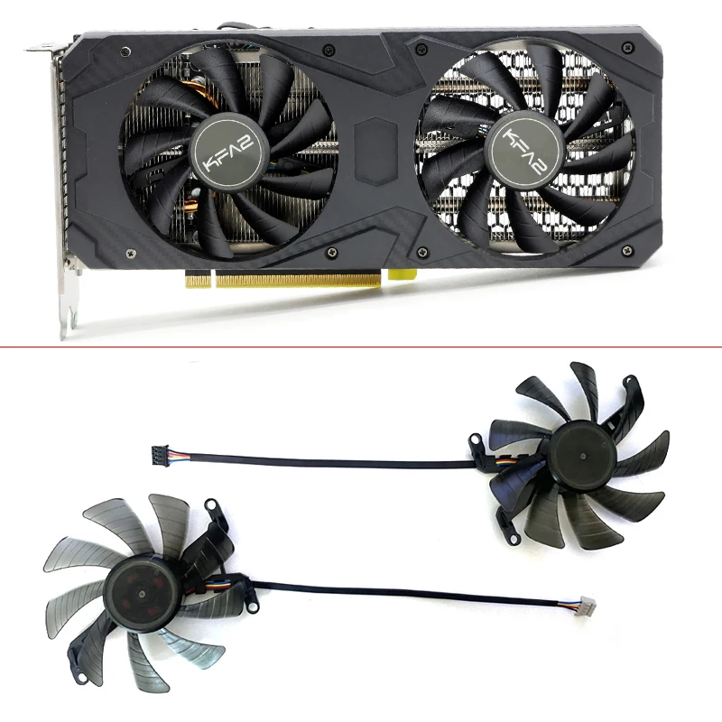 NEW Cooling Fan 85MM 4PIN FY09015M12LPA TH9215S2H RTX3060 GPU FAN For Galax KFA2/PNY RTX 3060 3060Ti UPRISING Dual Fan Graphics