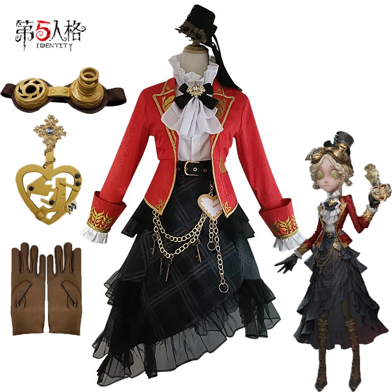 

Game Identity V Cosplay Costumes Survivor Tracy Reznik Mechanic Lockheart Skin Cosplay Costume Uniforms Clothes Suits Dress