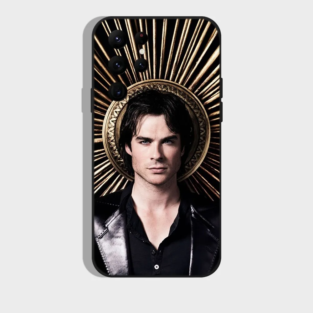 Vampire Diaries Ian Somerhalder Phone Case For Samsung S24,S22 Ultra,S20,S30 plus,S22 plus,S23,S30 ultra 5G Silicone Cover