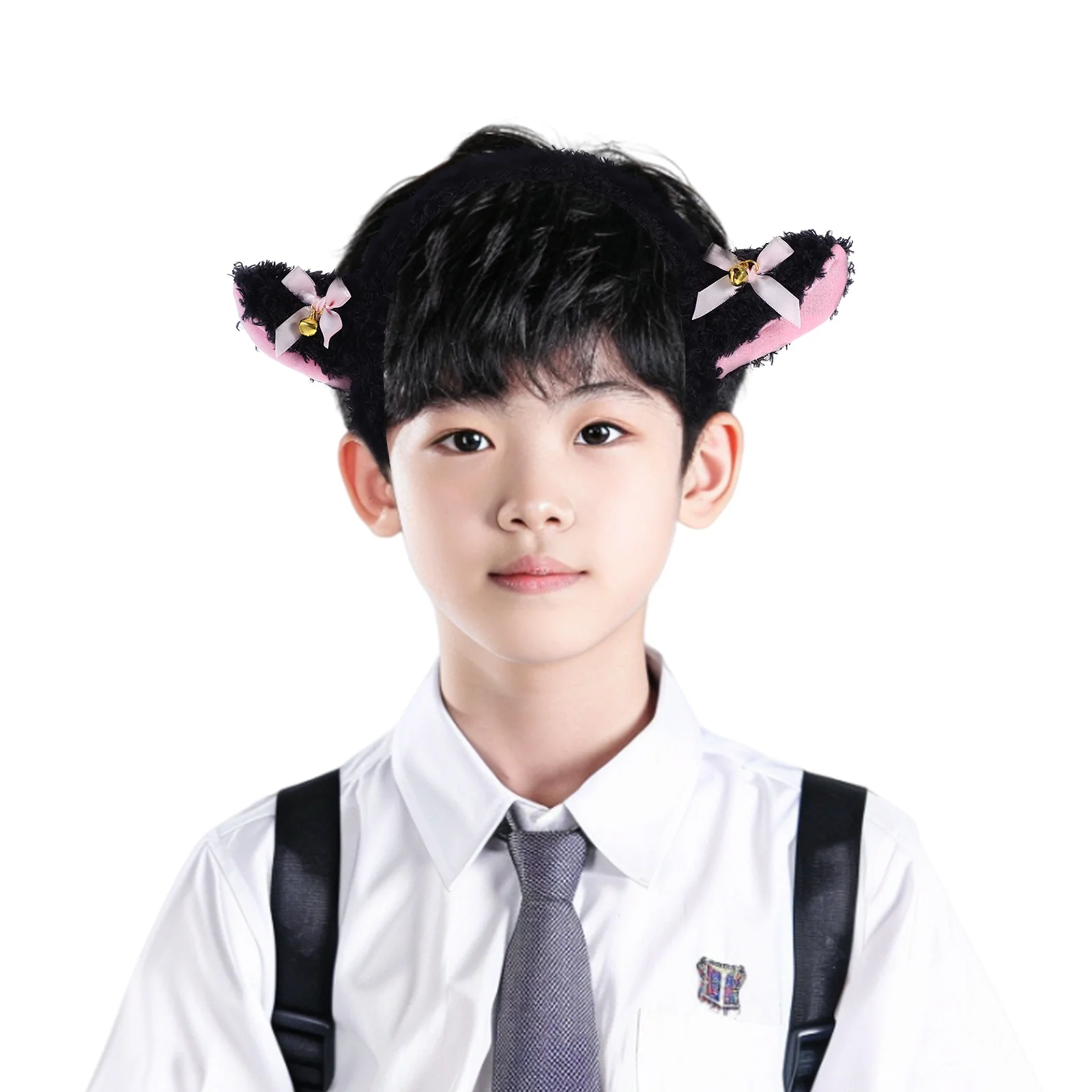 

1Set Lamb Headband Tail Sheep Costume Accessory Soft Comfortable Animal Dress Up Halloween Kids Cosplay Sheep Costume