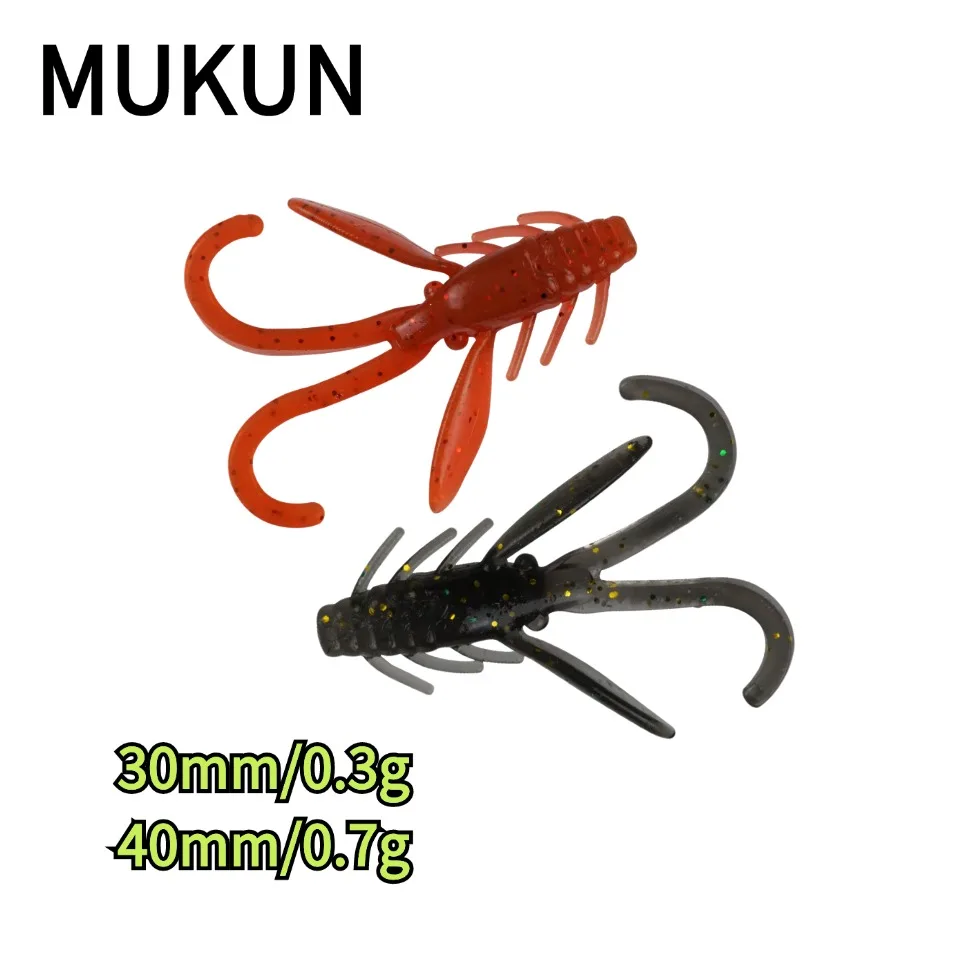 

MUKUN приманка для рыбной ловли, 10 шт., 0,3 г/0,7 г