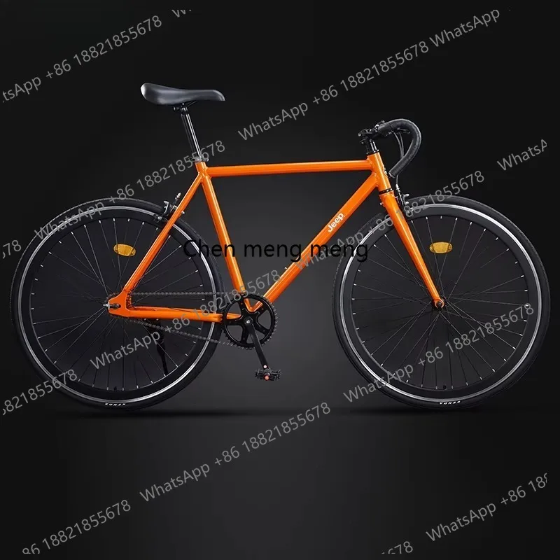

Road bike male and female aluminum alloy ring brake retro car student single speed