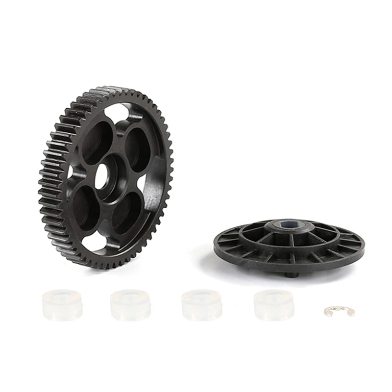 Atualizar conjunto de engrenagem de metal 57T para peças de carro 1/5 HPI ROFUN ROVAN KM BAJA 5B 5T 5SC Rc