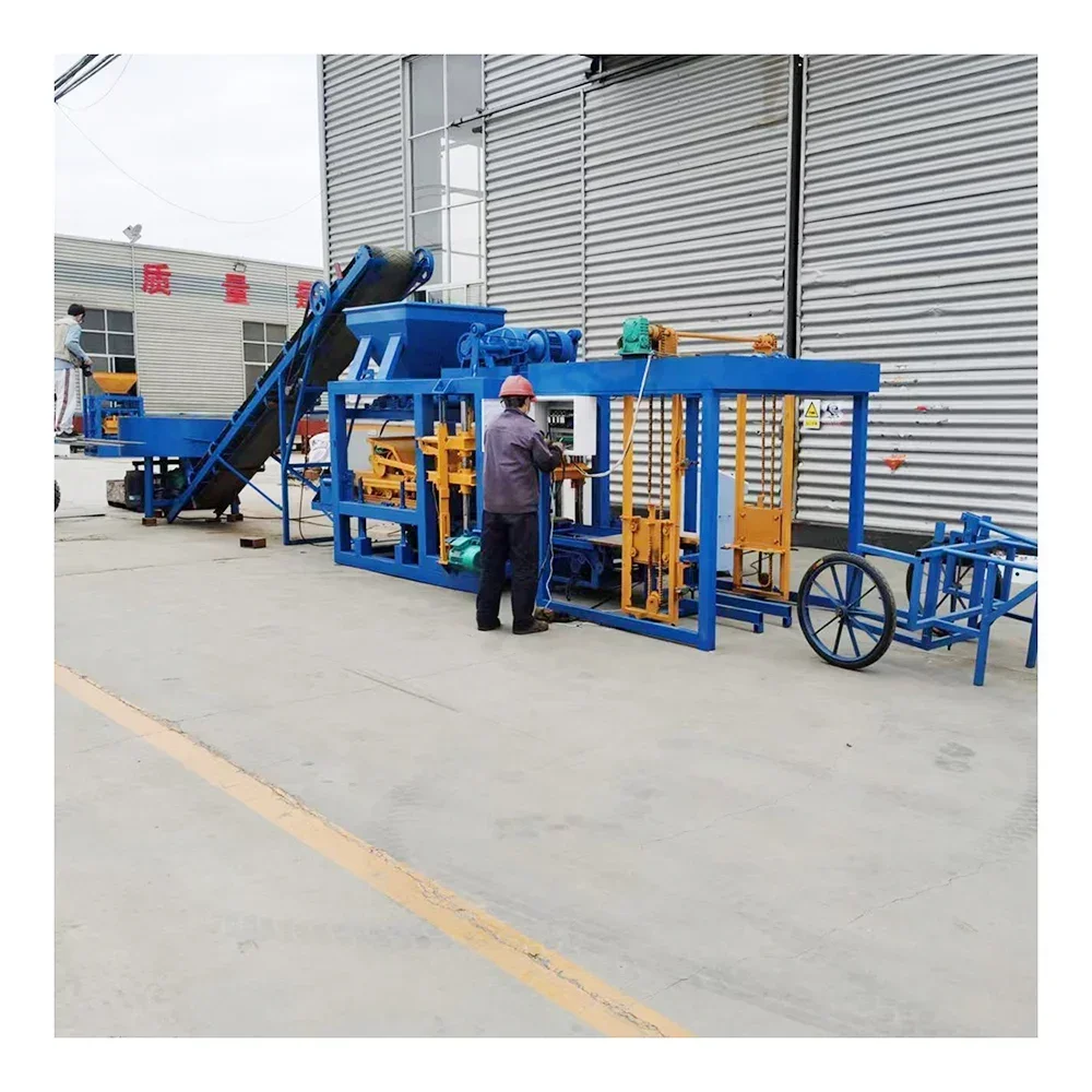 Hot sale Wholesale Customized Cement Brick Making Machine Qt4-25 Automatic Brick Molding Machine