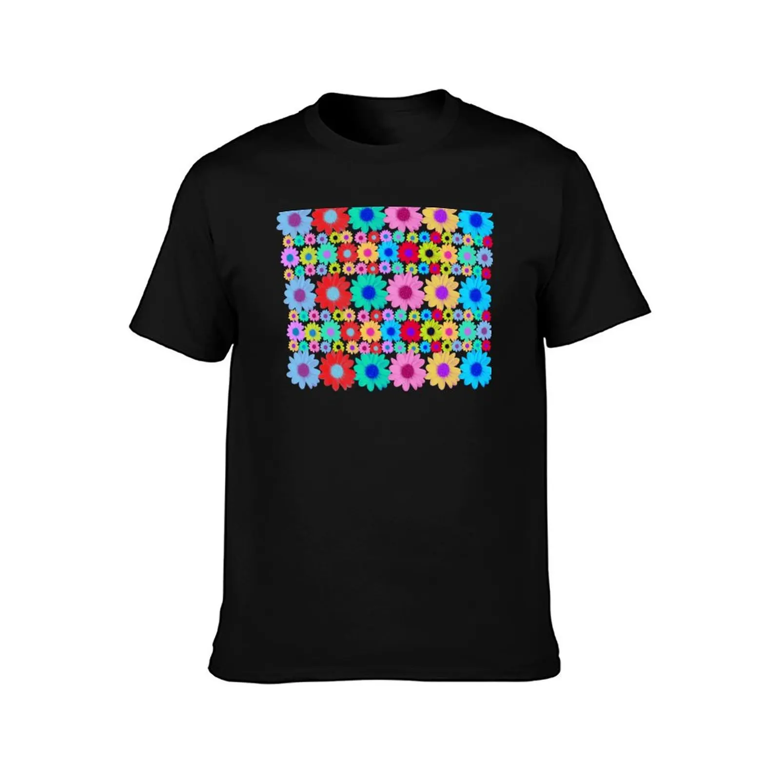 Aztec Daisies T-Shirt t shirts for man pack white T-Shirt