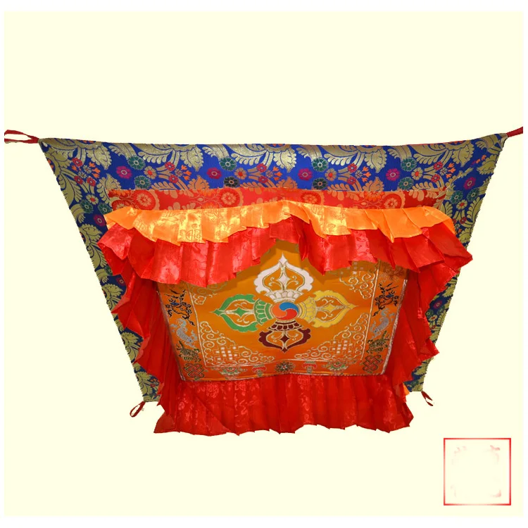 1 Meter Buddhist supplie Buddhism family Temple Embroidery figure of the Buddha Hanging Altar Vajra suspended ceiling curtain