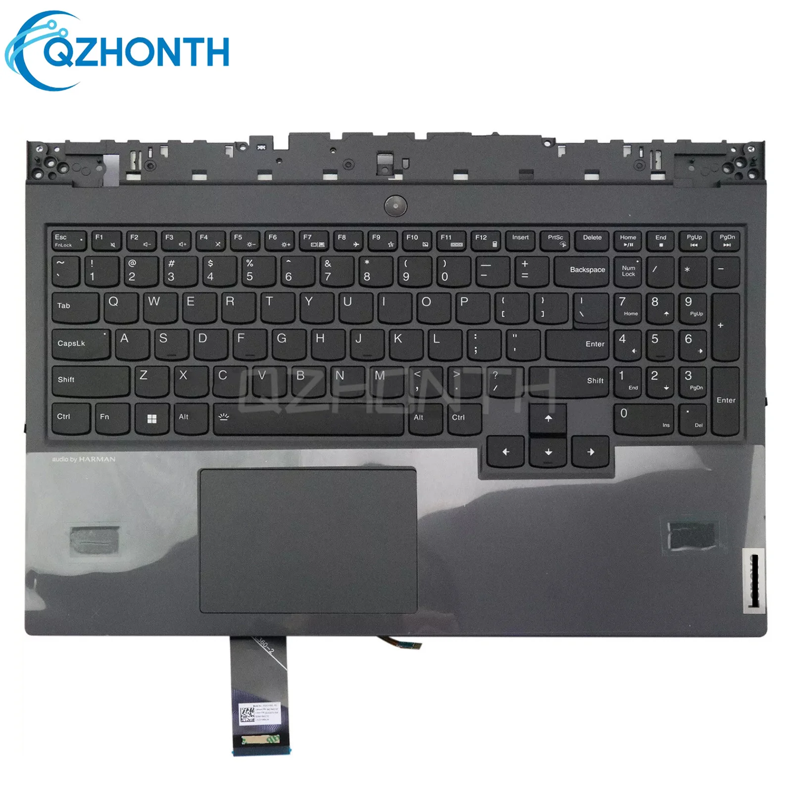 New Palmrest with Backlit Keyboard For lenovo Y7000 Legion 5-15IMH05H -15IMH05 -15ARH05H 5CB0Z26894 (2020 Year version) 15.6