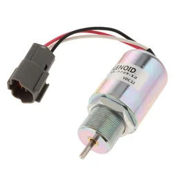 12V Stop Solenoid Valve for Mitsubishi S4L S3L L3E Shutdown Solenoid SA-3725-12 30A87-20404 30A87-10044 30A87-20400 PJ7415748