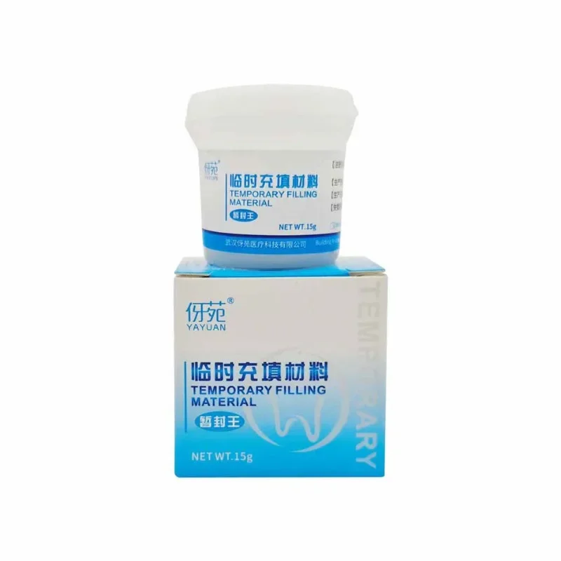 

Dentistry Temporary Filling Materials Root Canal Treatment 15g Temporarily Sealed Ointment Rapid Curing Laboratory Consumables