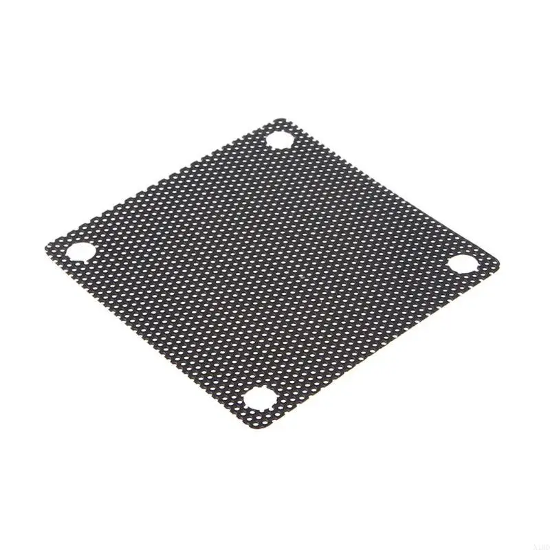 

N1HD Cuttable Computer Mesh Dustproof Cover Chassis Dust Cover,50x50mm DIY PVC PC for Case Fan Cooler Black Dust Filter DIY