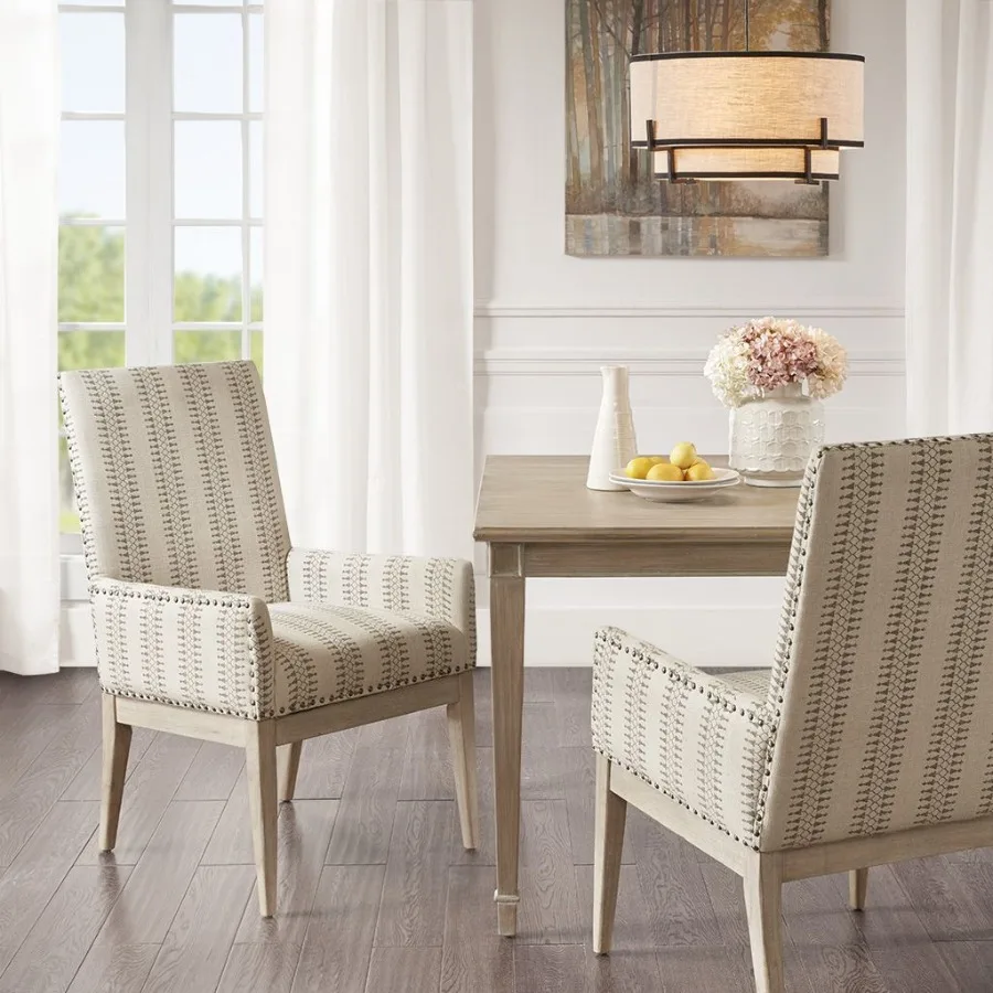 

High Back Dining Armchair Set of 2