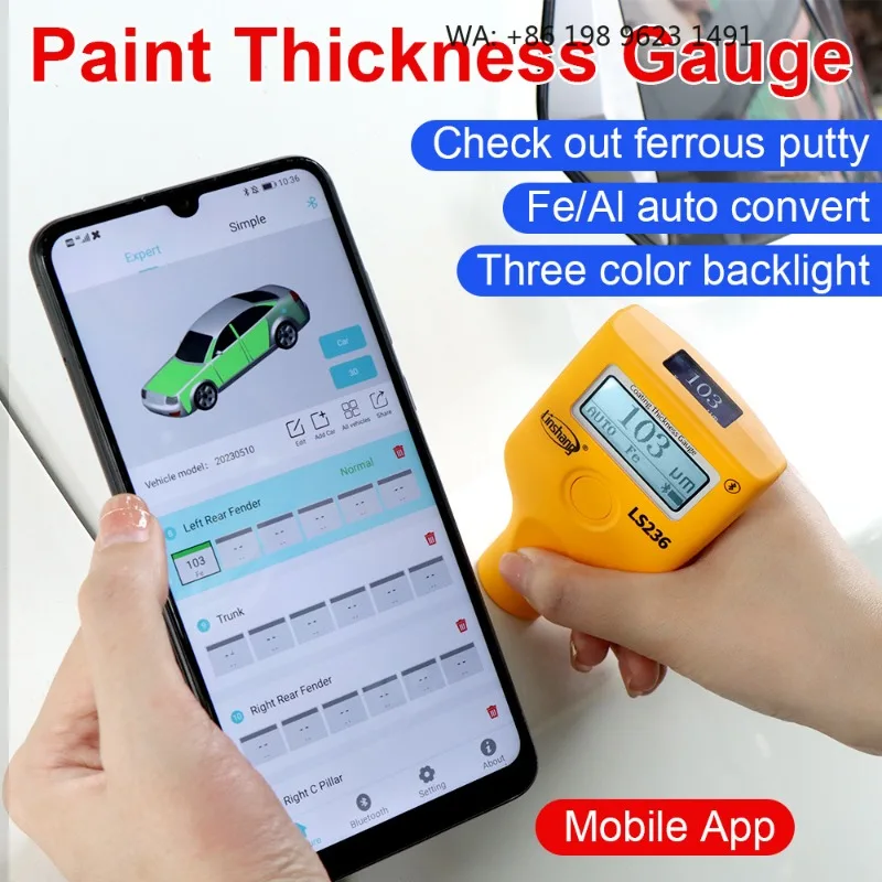 Multi Probe Matching Ultrasonic Thickness Measuring Equipment Replaceable Test Head For Different Material Thickness Test