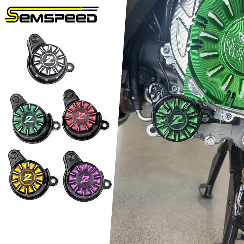 

SEMSPEED CNC Aluminum Engine Oil Pan Sump Cover For Zontes 368G 368K 368D 368E 2024-2026 Accesorios Carenado Para Motos