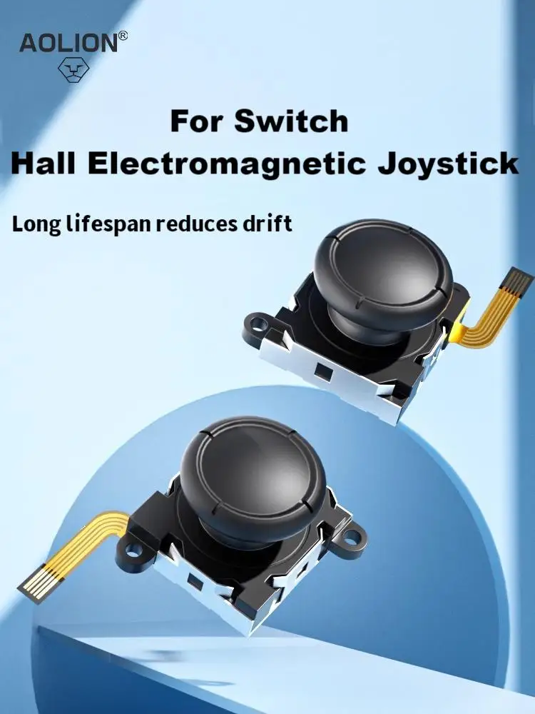 AOLION for Switch Joycon Hall Joystick Repair tool kit  Drift Original Joystick For Nintendo OLED Gaming Console Lite Handheld image 2