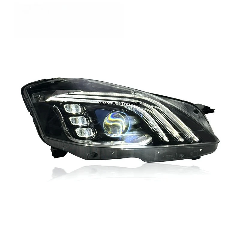 2 Unit LED Headlight Automatic Lighting System for Automobiles Front Headlights Vehicle Components Suitable for  06-12th S C