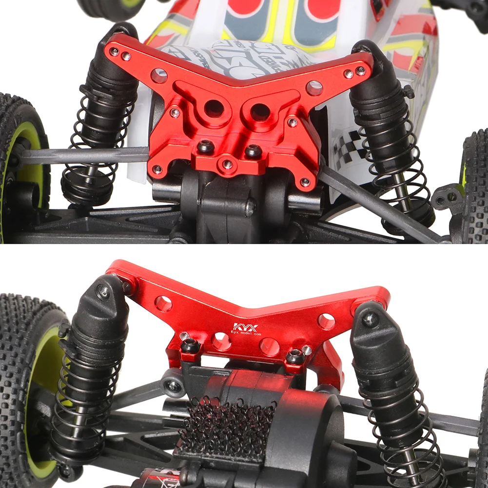 KYX Racing Aluminium Rear Shock Tower Shock Mount Upgrades Onderdelen Accessoires voor 1/24 RC Crawler Auto LOSI Micro-B Buggy