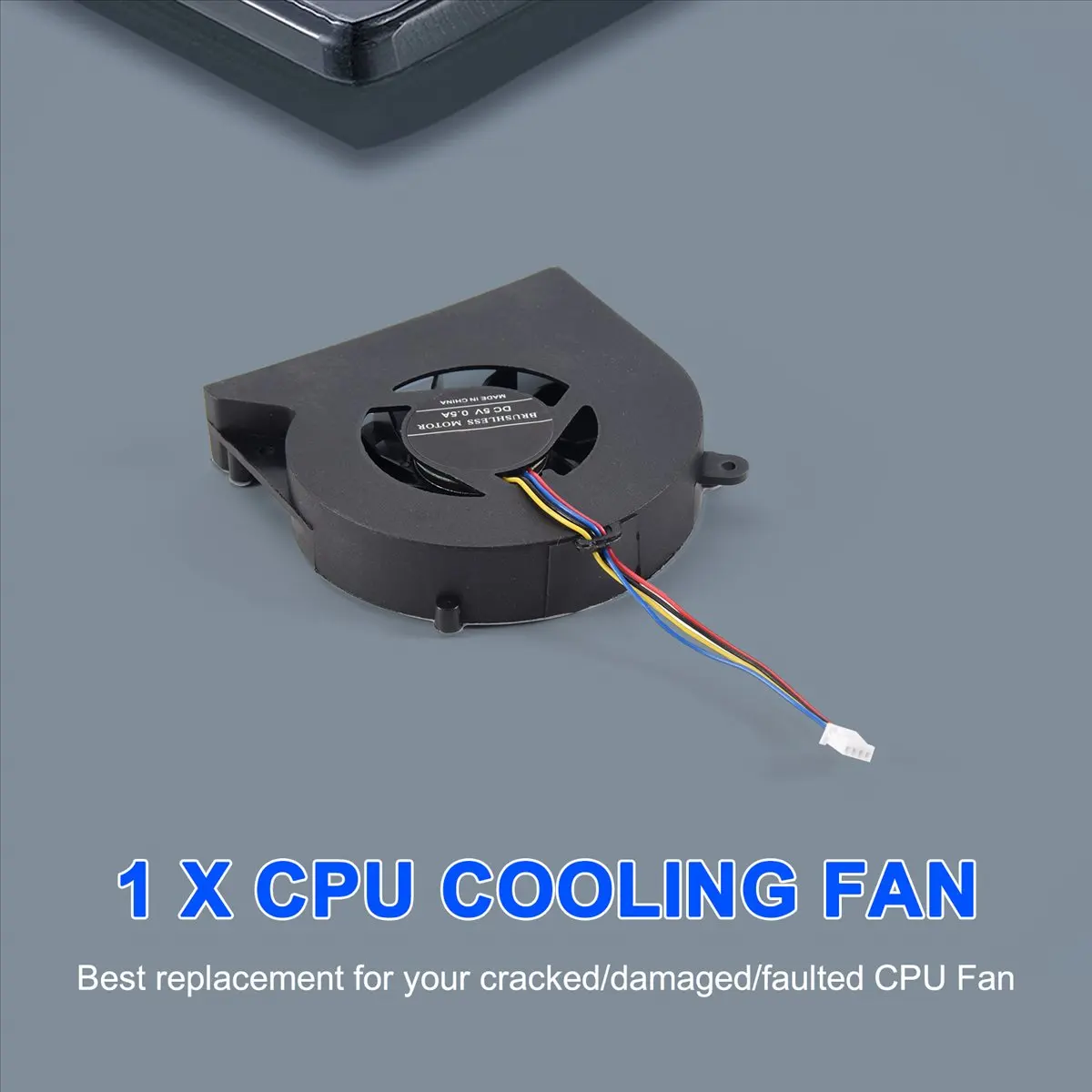 ABAN New CPU Cooling Fan Fit 4Pin For Probook 4530S 4535S 4730S 6460B 6465b 8460P 646285-001 646284-00 Laptop DC 5V