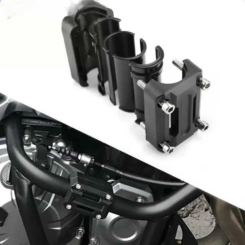

Artudatech 4Pcs 25mm Motorcycle Engine Protection Guard Bumper Decor Block for BMW R1200GS