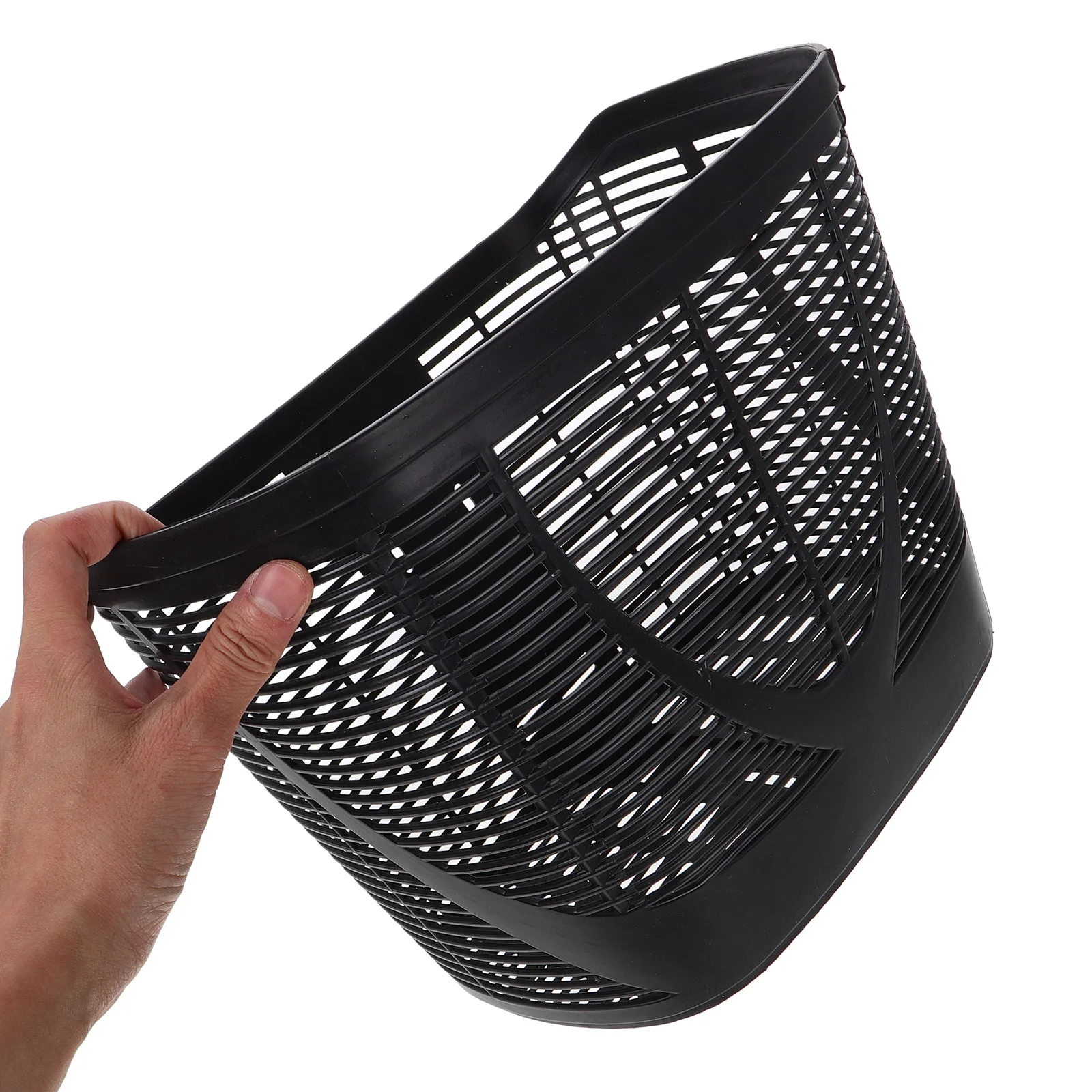 سلة دراجة بلاستيكية متينة لدراجات المدينة، سكوتر كهربائي، سعة كبيرة، سهلة التركيب، استخدام أمامي وخلفي جمالي عملي #6