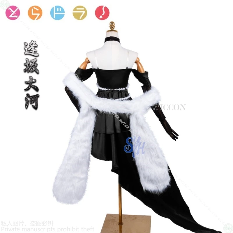 Aisaka Taiga تأثيري النمر التنين أنيمي زي فساتين السهرة مثير قبالة الكتف عارية الذراعين Kawaii لوليتا هالوين عيد الميلاد