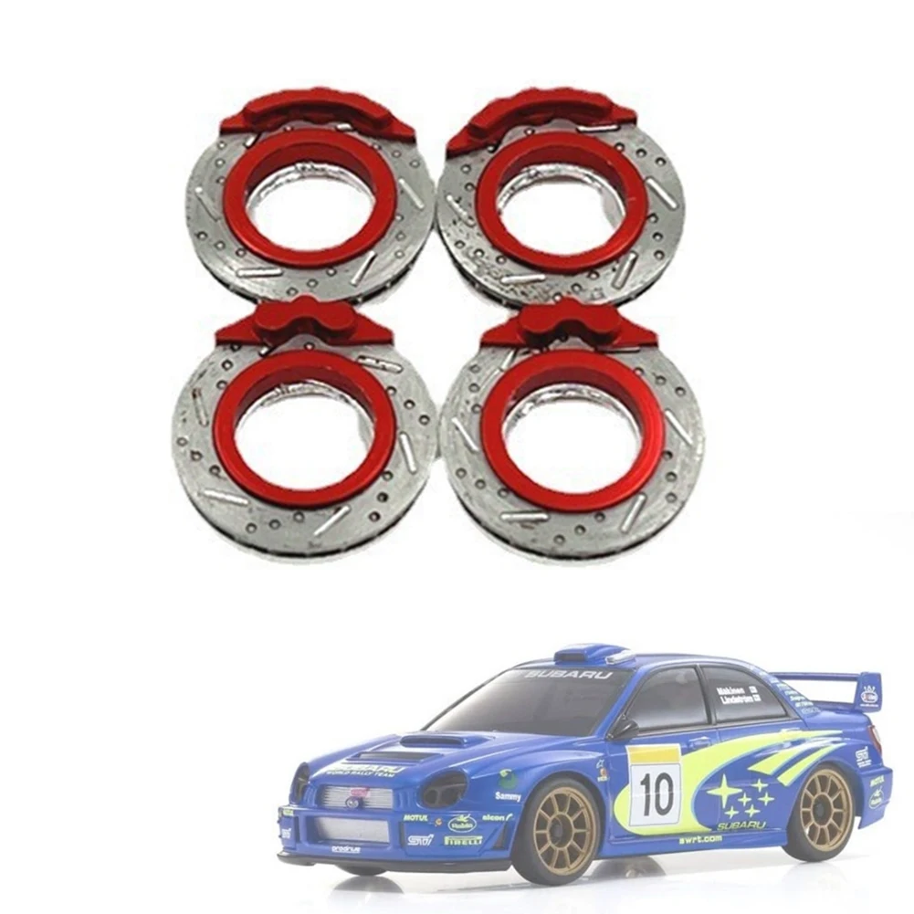 Metal Brake Disc Caliper For Kyosho MINI-Z Mini Z MA020 MA030 FWD AWD MINI-Q8 1/28 RC Car Upgrade Parts Accessories