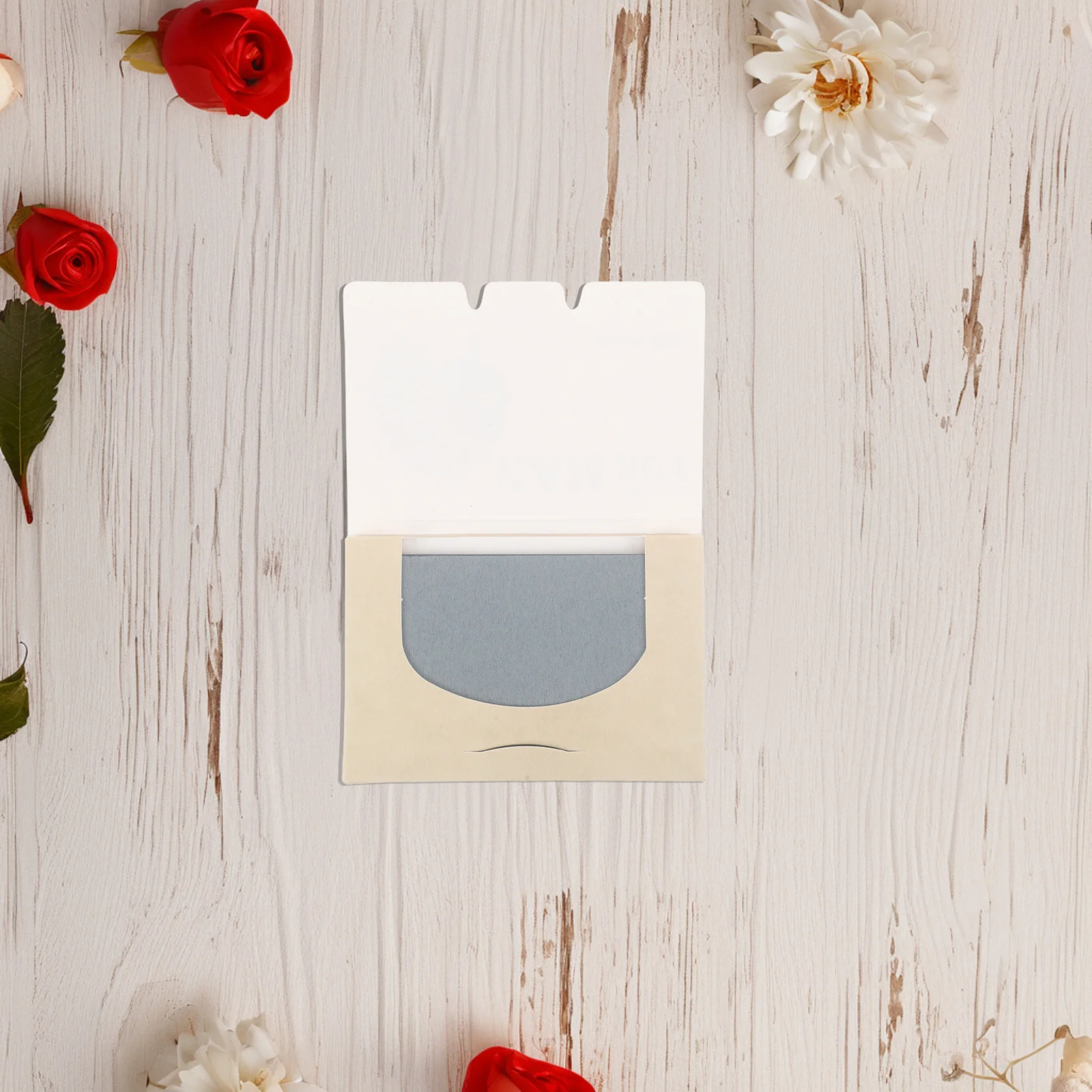 1 confezione da uomo fogli assorbenti per olio texture floccata 3D cuscinetti assorbenti portatili per il controllo della pelle grassa rimozione della pellicola dell'olio