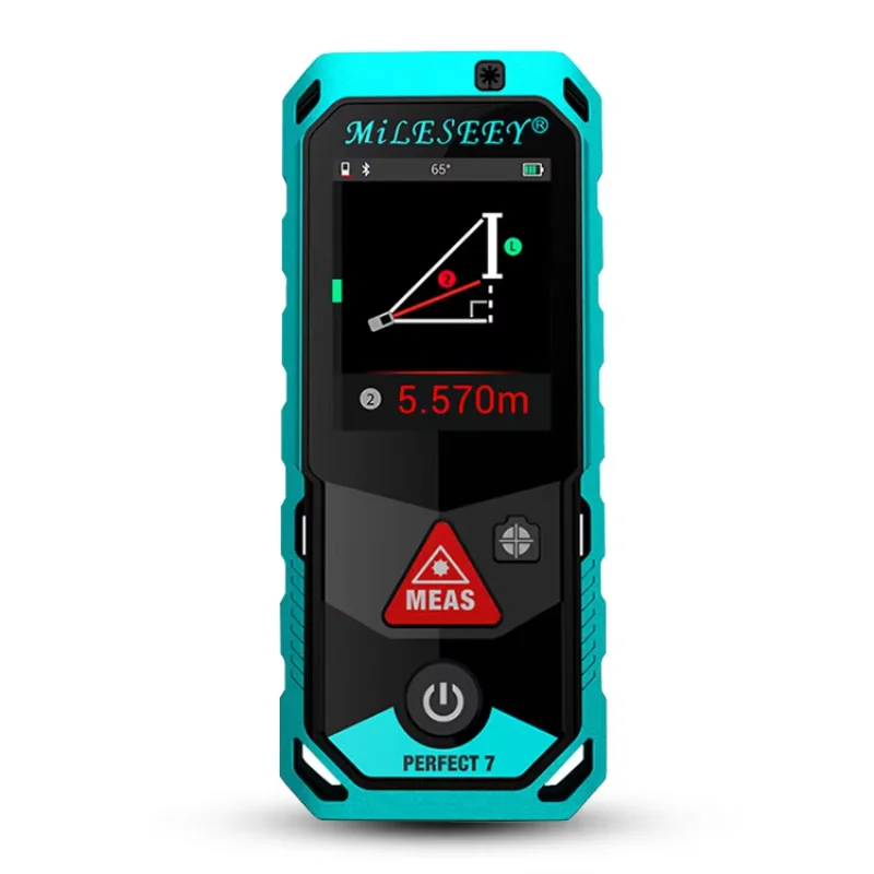 P7 Touch Screen High Precision Handheld Laser Measure Distance Meter 200M Range Finder Laser Tape Measure 3 Years IP65