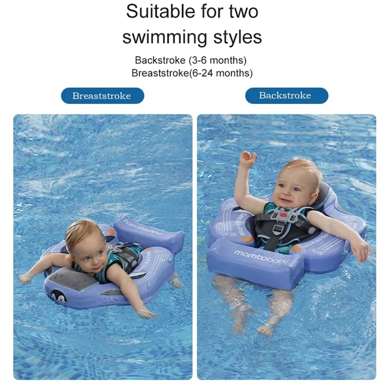 Swimming Coach Baby Safety Solid Floating Multi-style Multi-color Non-inflatable Swimming Ring Lying Squat Swimming Ring