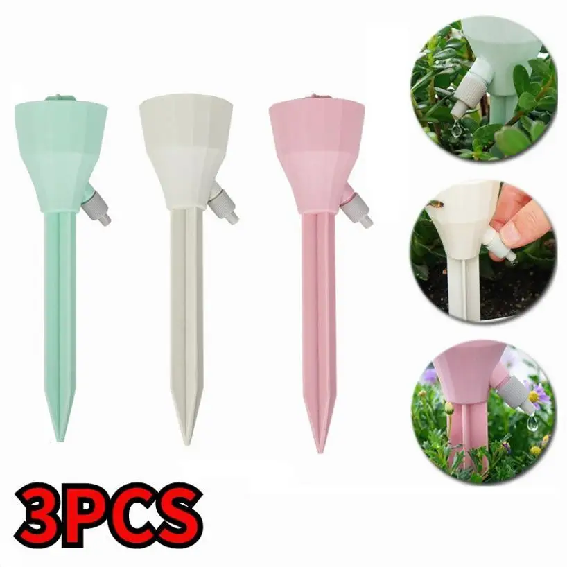 2026 3Pcs/Set Automatic Houseplant Watering System Drip Irrigation System For Flower Pots Automatic Home Garden Irrigation Tool