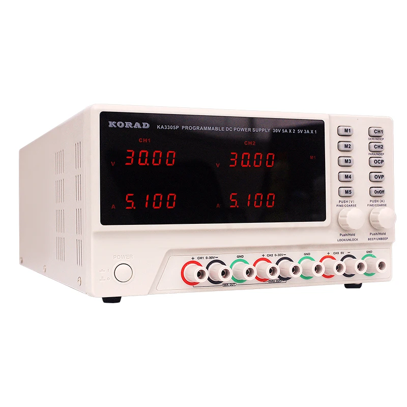 Digital Display Adjustable Linear DC Regulated Power Supply 60V5A10A Maintenance Serial Port KA3005D Tester