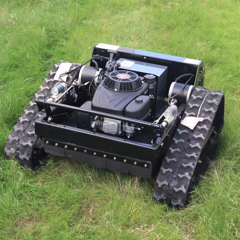 Hot Product Grass Cutting Machine Crawler Brush Cutter for Agriculture Electric Remote Control AI Robot Lawn Mower
