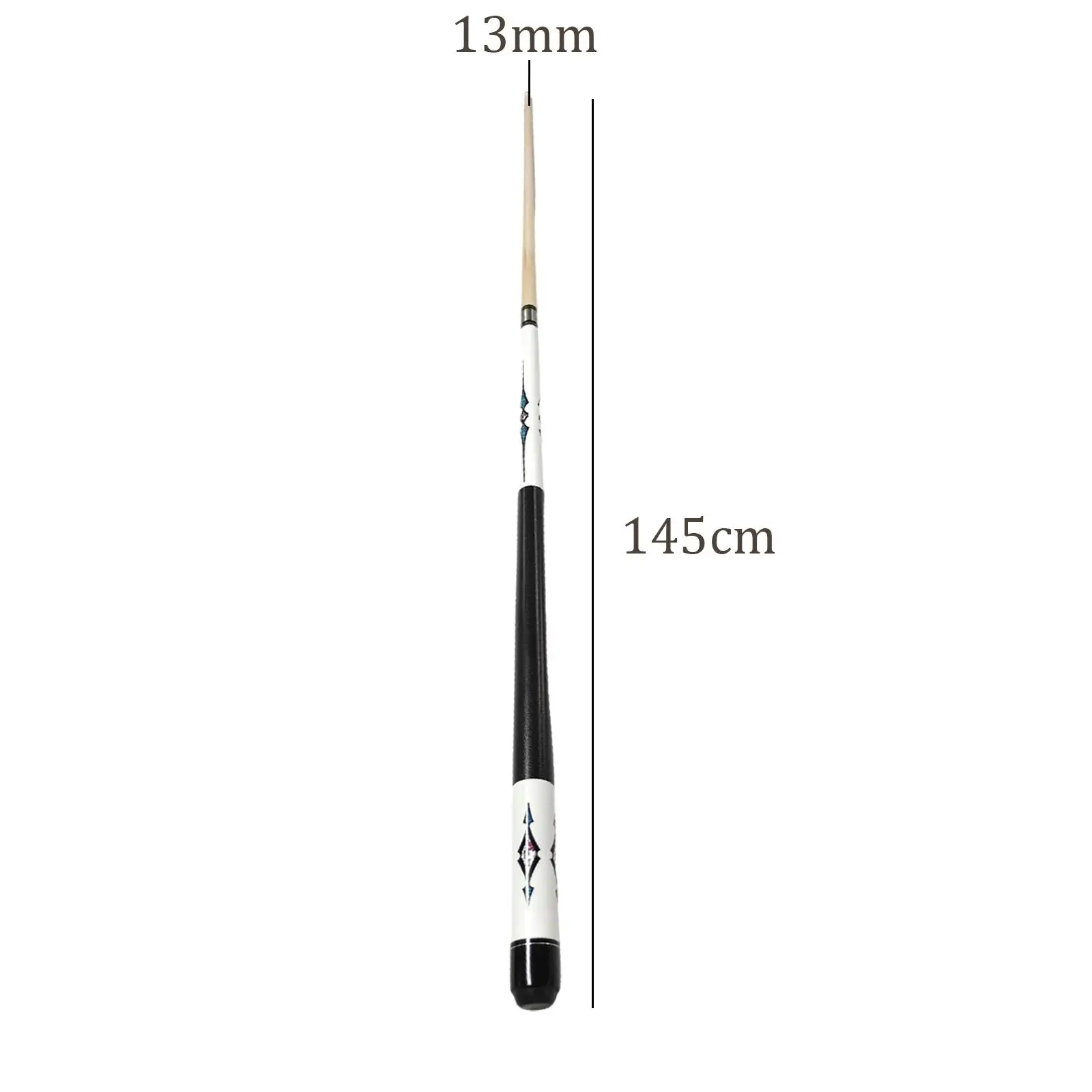 

Pool Cue Nine Ball Pool Cue 57inch,Two Sections Fashion Replacement Billiard Players Billiard Pool Stick Women Adult