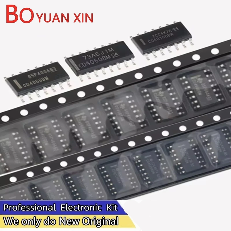 10pcs CD4060BM CD4511BM SOP-16 CD4066BM CD4069BM CD40106BM SOP-14 Logic Chip New Original