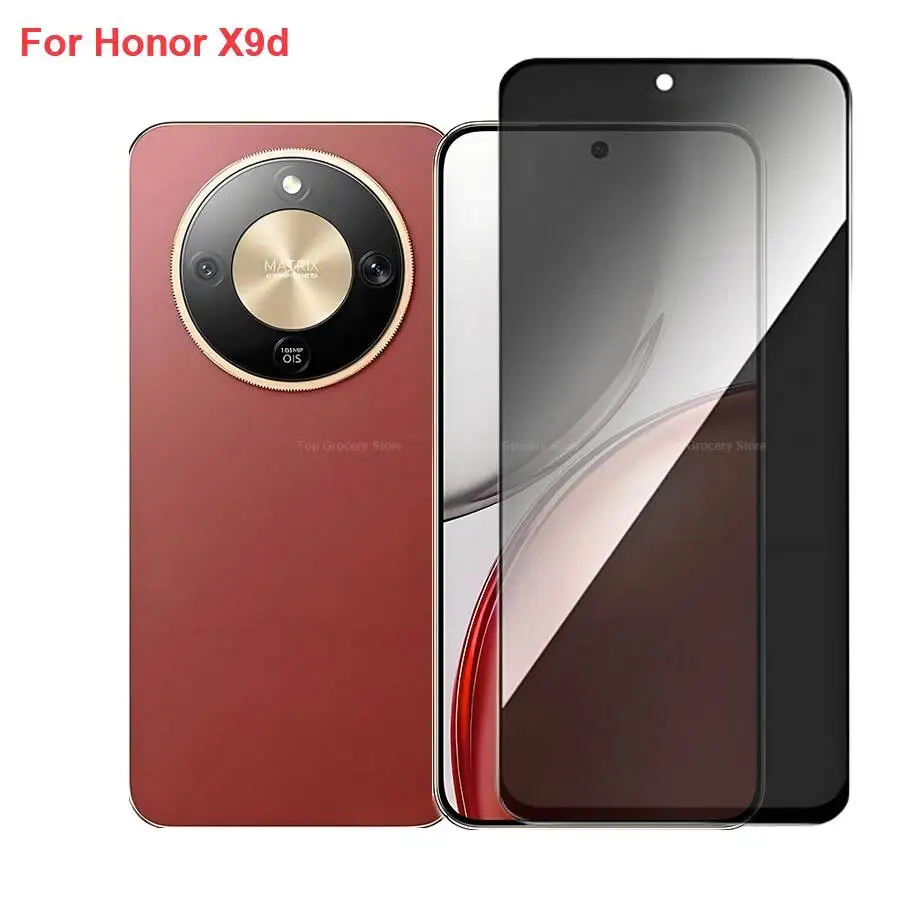 

Honor X9d MTN-NX1 Anti Spy Privacy Tempered Glass Screen Protector Compatible For Honorx9d Phone Film